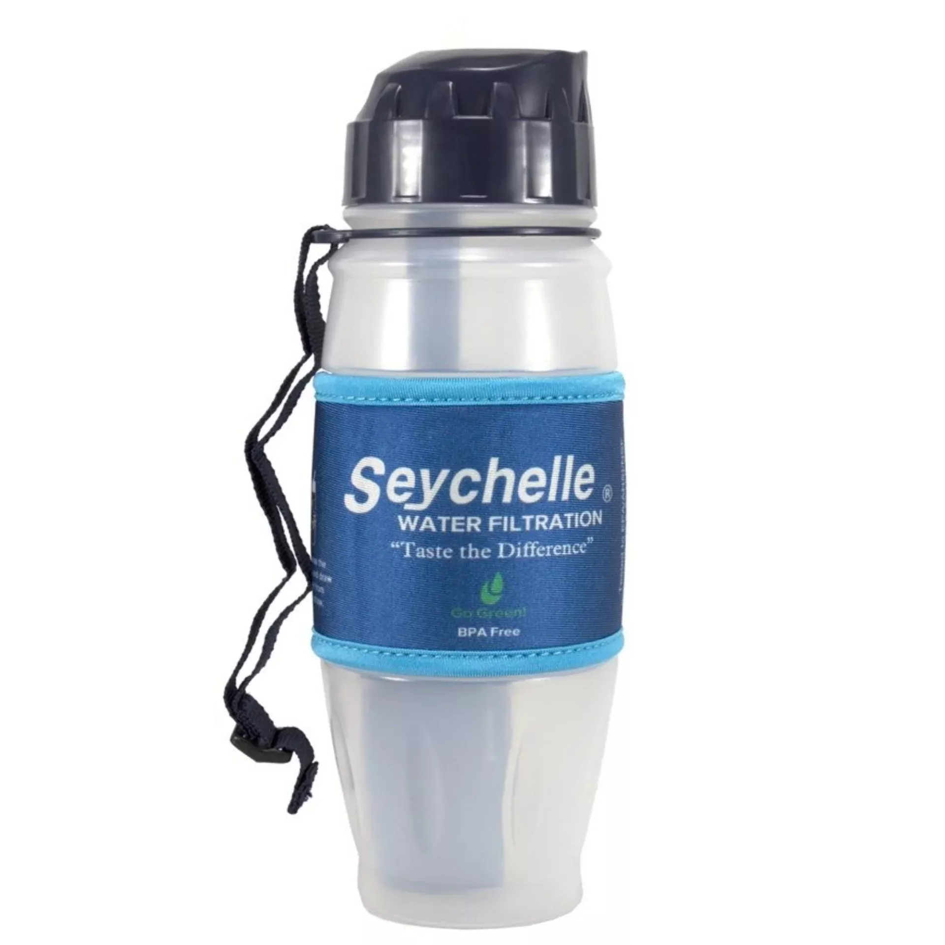 Seychelle 28oz Water Filter Bottle | 100-Gallon Purification Filter – While Supplies Last