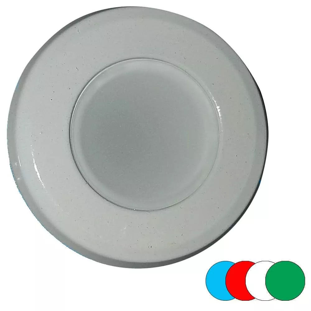 Shadow-Caster Full Color Dimmable Shadow Net Enabled White Powder Coat Finish Down Light [SCM-DL-CC-WH]