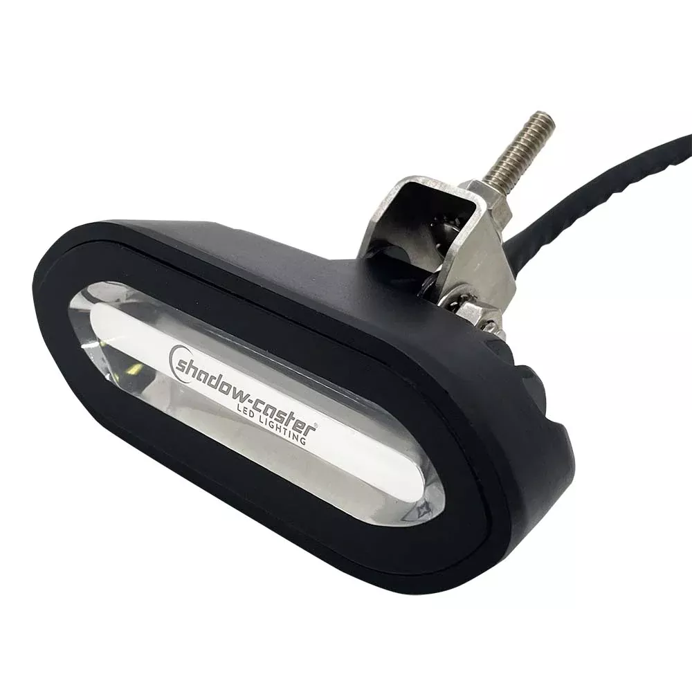 Shadow-Caster SCM-SL Series Bracket Mount Spreader Light – Black Housing – Full-Color [SCM-SLB-CC-BK]