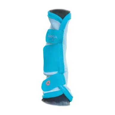 SHIRES Airflow Turnout Cob Pack of 4 Teal Fly Boots (1857TEALCOB)