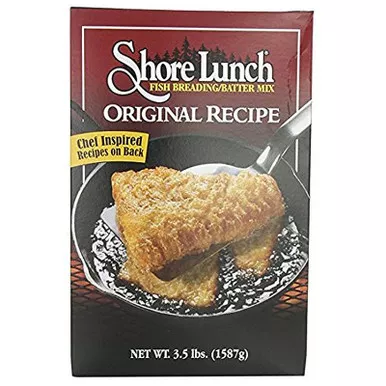 Shore Lunch Fish Breading/Batter Mix Original Recipe 3.5 lbs