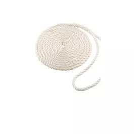 Shoreline Marine Dock Line 1/2" x 25' - White