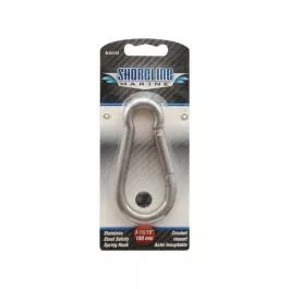 Shoreline Marine Stainless Steel Safety Spring Hook, 3-5/16"