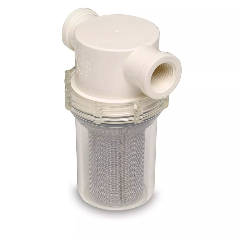 Shurflo by Pentair 1/2" Raw Water Strainer - 50 Mesh Screen - 253-120-01