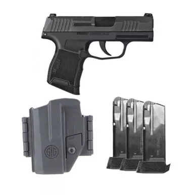 SIG SAUER P365 TACPAC 9MM PISTOL NIGHT SIGHTS -, 365-9-BXR3-TACPAC
