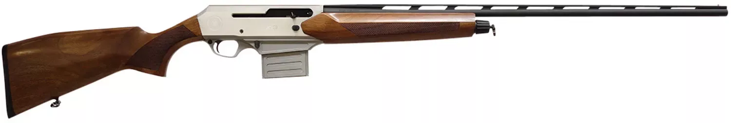 Silver Eagle Arms XT3T28 XT3 Field Shotgun 410 Ga 28″ Black Vent Rib Barrel Titanium Finish Steel Receiver Walnut Stock 5 Round Box Magazine XT3T28