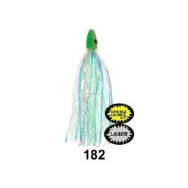 Silver Horde Ace Hi Tinsel Fly - Double Green Glow