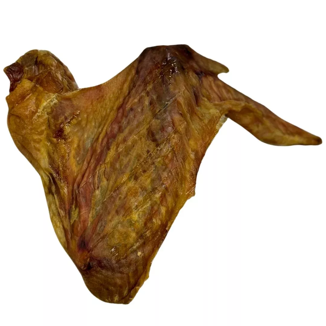 Single Ingredient,All-Natural Dehydrated Turkey Wing Dog Chew