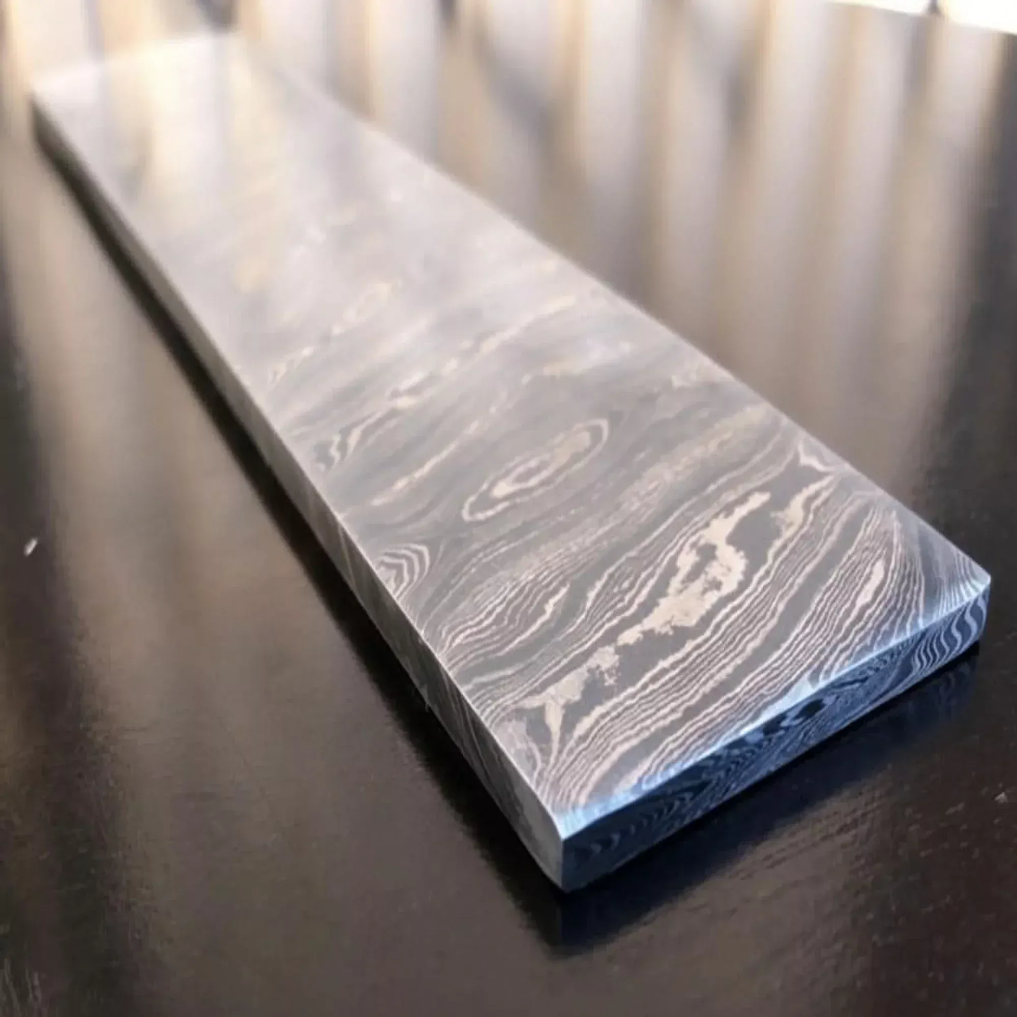 Slateforge Billet Bar 12″ Handmade 2 Inch Wide Billet for Knife Making and Bladesmithing
