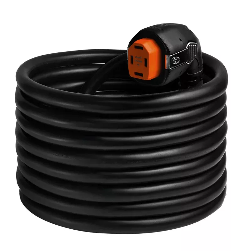 SmartPlug 50 AMP Angled RV Dual Configuration Cordset – 30′