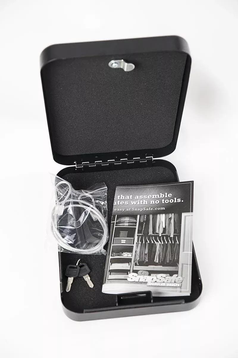 SnapSafe 2XL Key Lock Box – Black