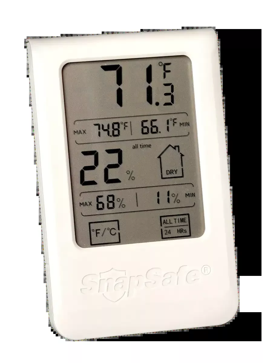 SnapSafe Gun Safe Hygrometer – AAA