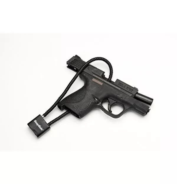 SnapSafe Lock Box Cable Lock with Padlock