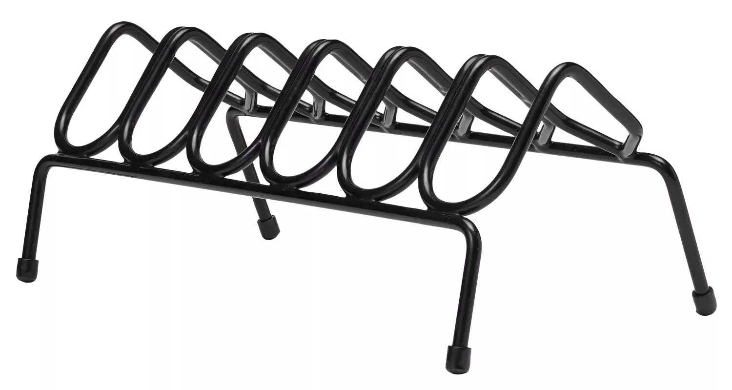 SnapSafe Pistol Rack 6 Handgun Black Steel