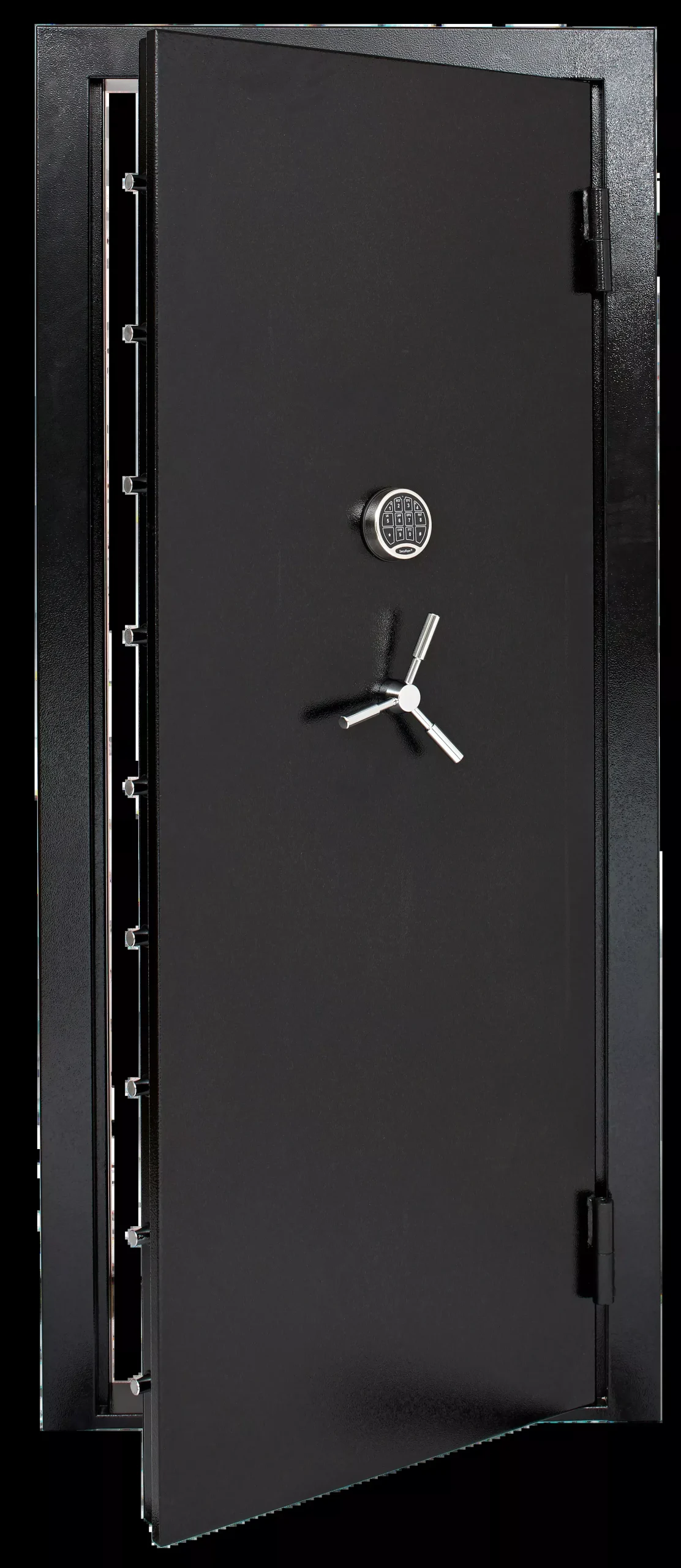 SnapSafe Vault Door Out-Swing 12 Gauge Gun Safe – Black
