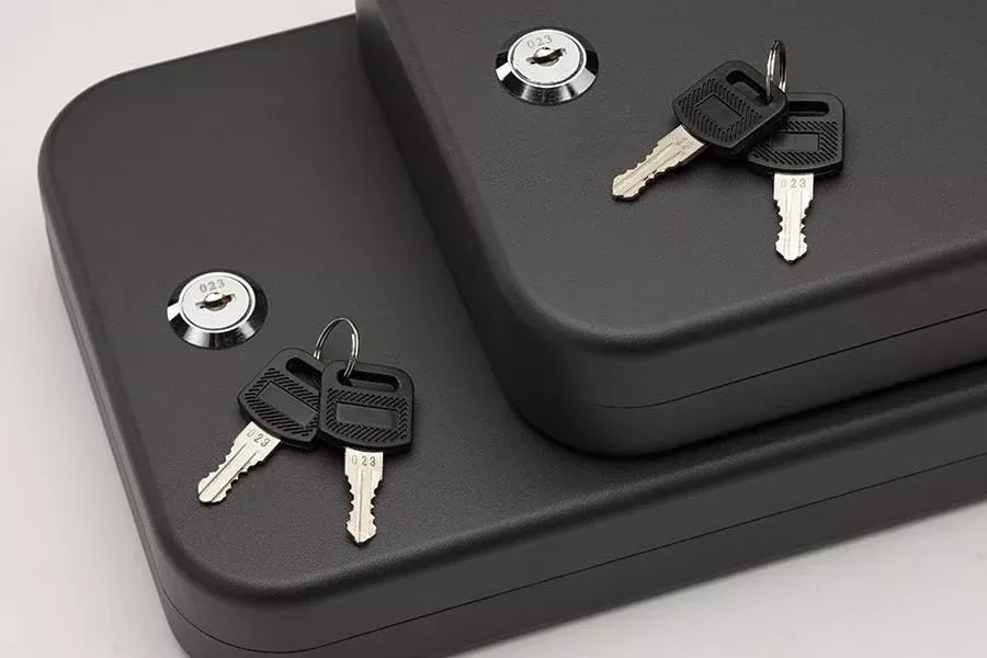 SnapSafe XL Keyed Alike 2Pack Lock Box – Black