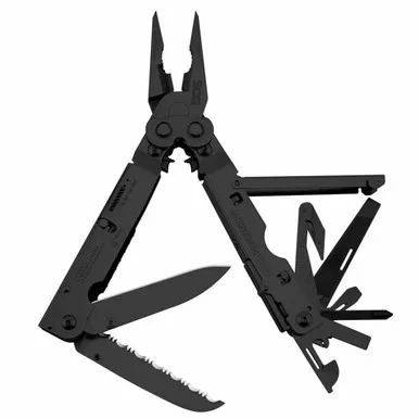 SOG B66N-CP PowerAssist Multi-Tool w/ Nylon Sheath, Black-Oxide