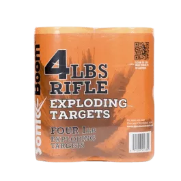 Sonic Boom Targets Exploding Target - 4 Pack - 1 LB.