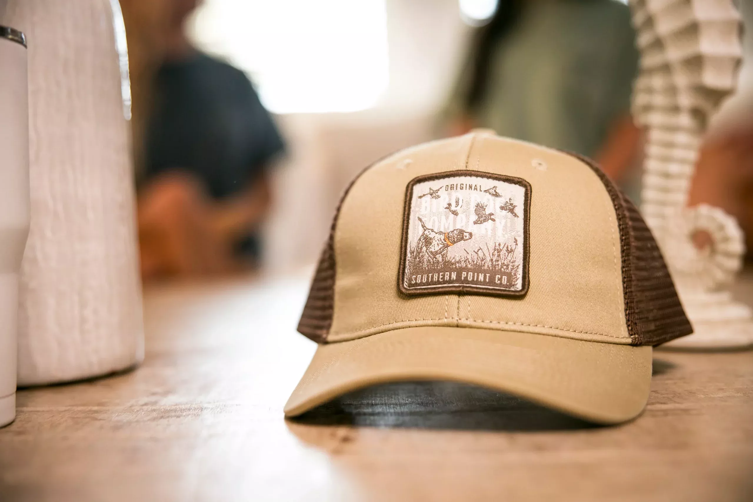 Southern Point Co. Original Bird Dog Trucker Hat – Khaki #HATST-K