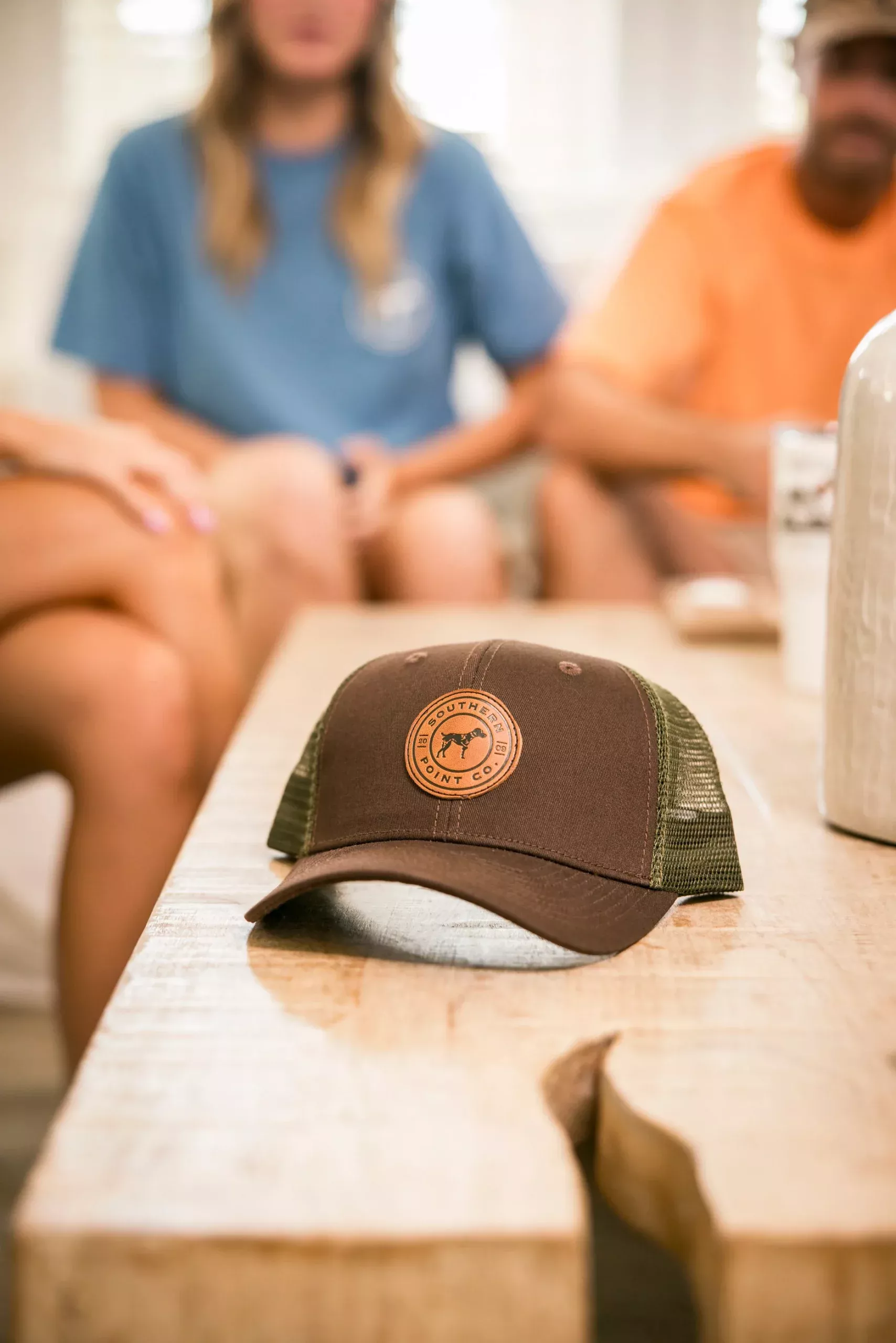 Southern Point Co. Timber Heritage Trucker Hat #HATSW-TB