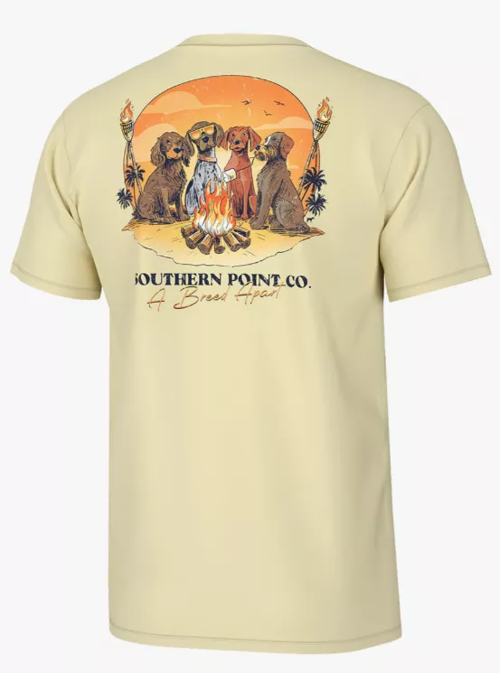 Southern Point Youth Bird Dog Bonfire SS Tee #YST821