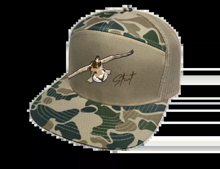 Southern Strut Brand Flying In Hat