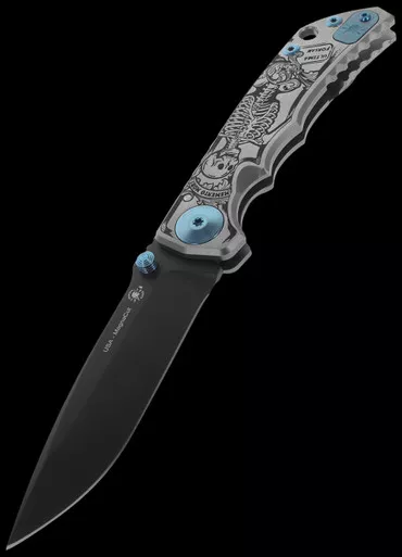 Spartan Harsey Memento Mori Folding Knife