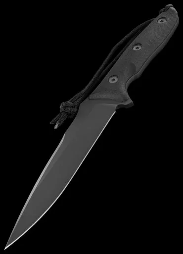 Spartan Moros Black Fixed Blade