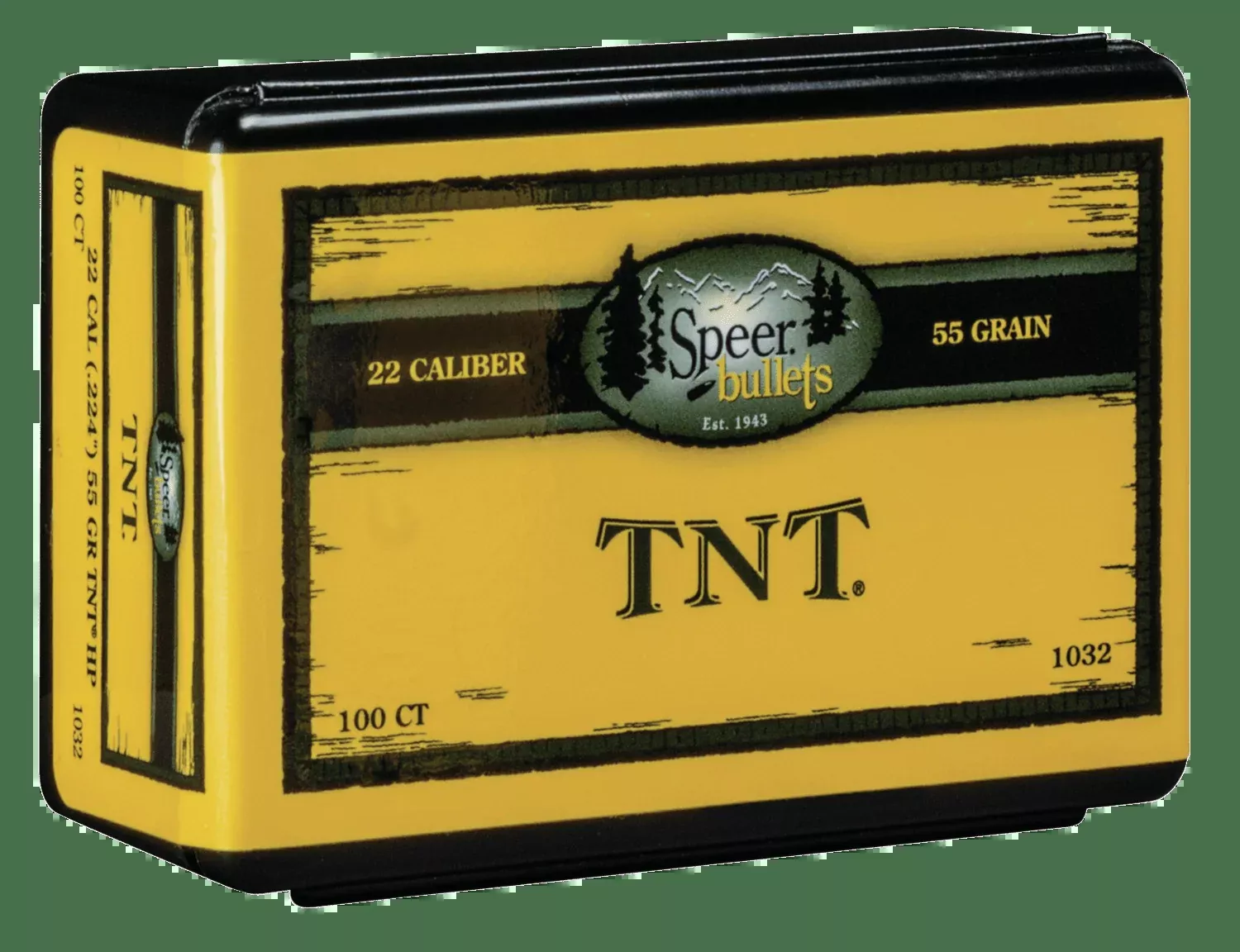 Speer Ammo Tnt, Speer 1032Bull .22455 Tnthp 100