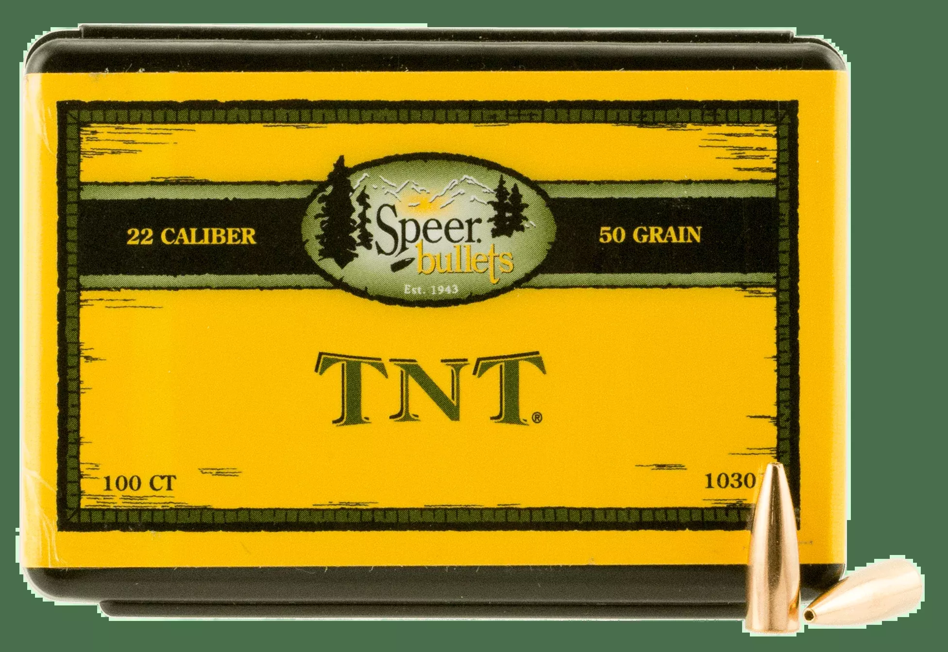 Speer Ammo Varmint, Speer 1035Bull .22452 Hp100