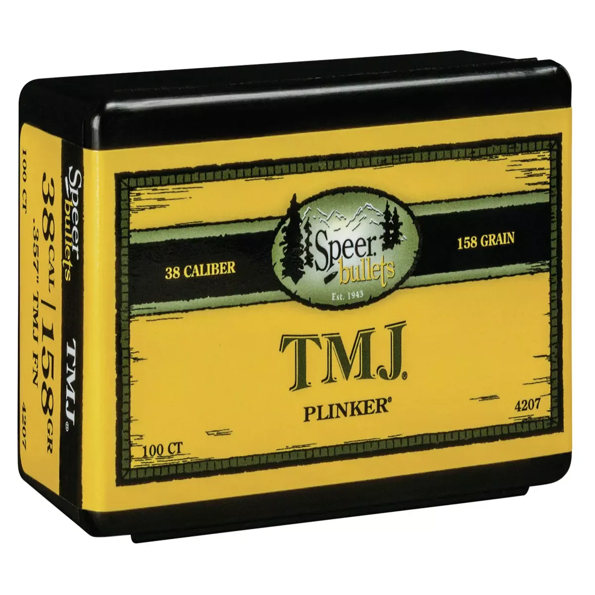 Speer TMJ 38 Cal 158 Gr TMJ 100/Box