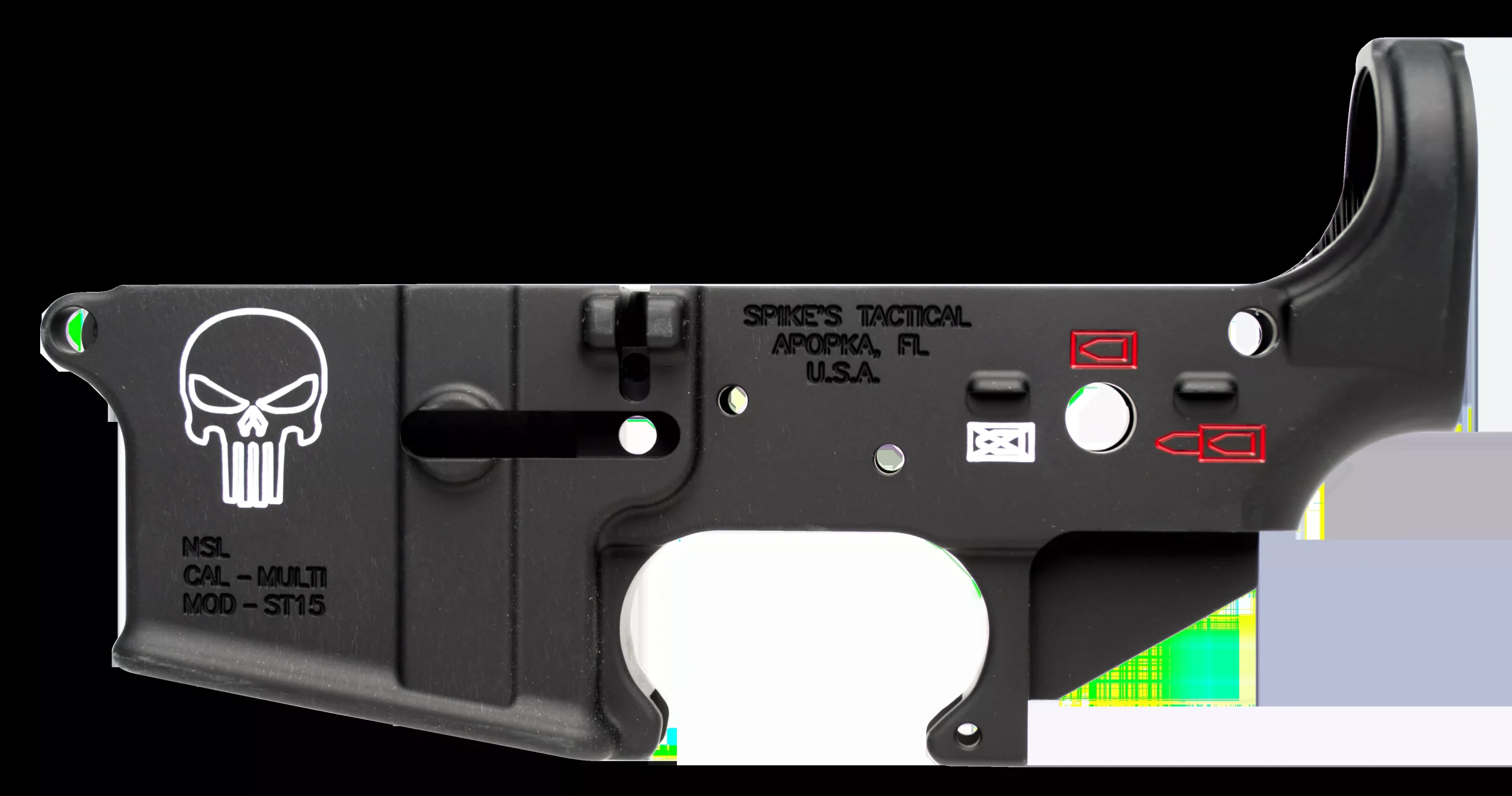 Spikes Tactical Punisher Stripped Lower Receiver for AR-15