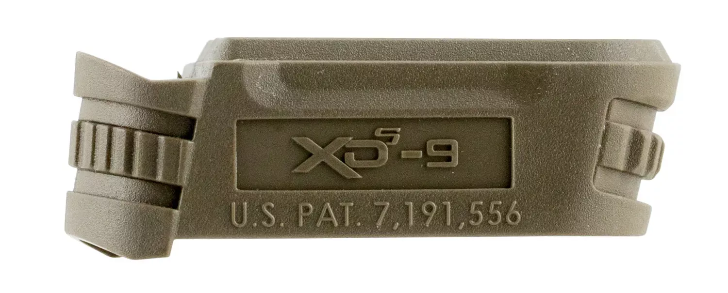 Springfield Armory Backstrap Sleeve Polymer Flat Dark Earth Finish & 1 Piece Design 45 ACP
