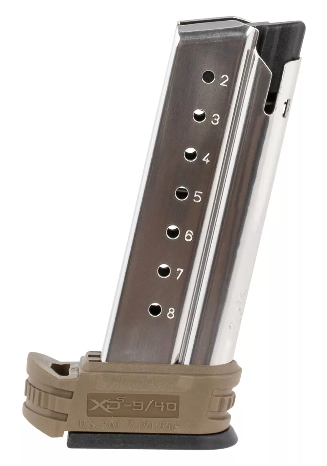 Springfield Armory OEM Stainless Detachable Flat Dark Earth Sleeve for Backstraps 8rd 9mm