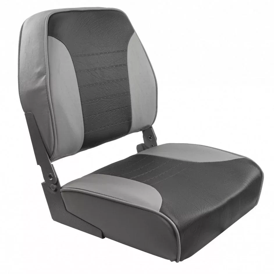 Springfield Economy Multi-Color Folding Seat – Grey/Charcoal