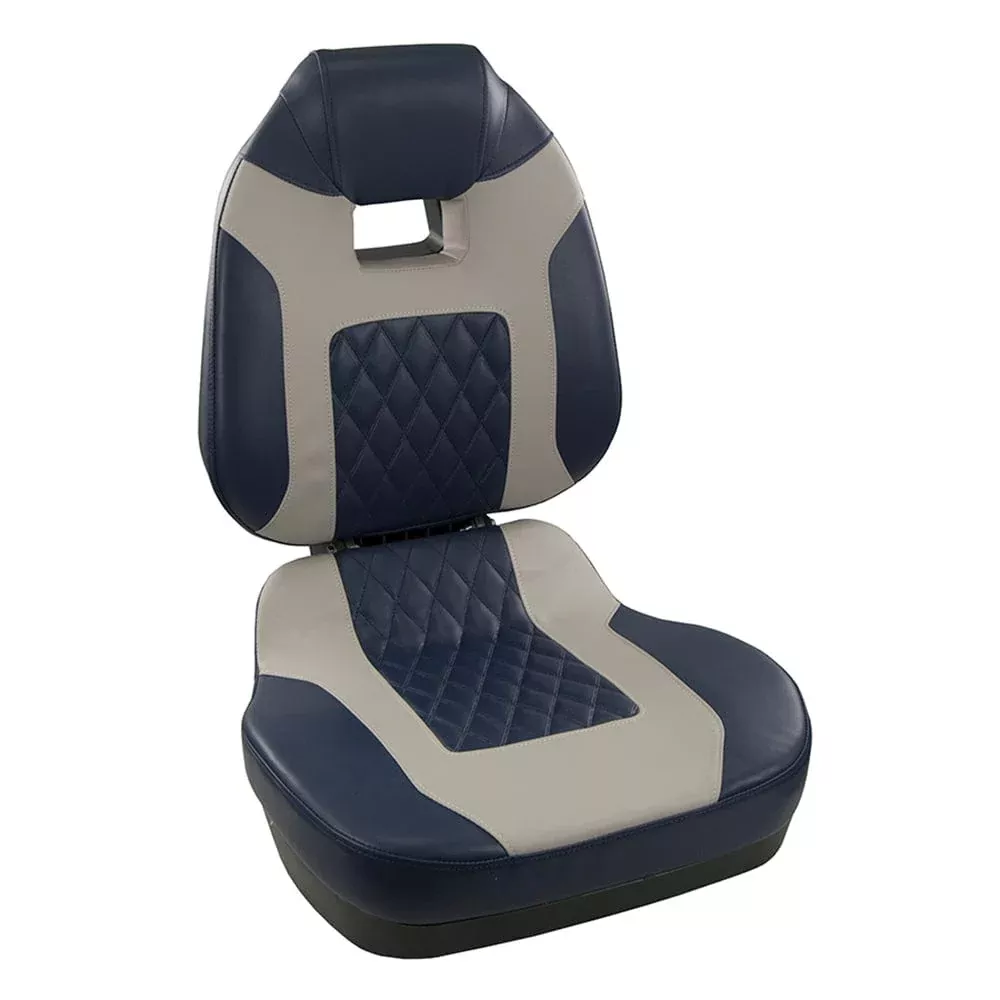 Springfield Fish Pro II High Back Folding Seat – Blue/Grey
