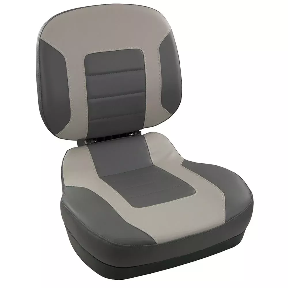 Springfield Fish Pro II Low Back Folding Seat – Charcoal/Grey