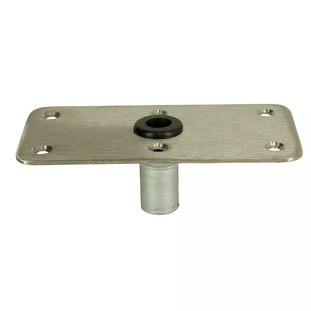 Springfield KingPin 4" x 8" - Stainless Steel - Rectangular Base - 1620005