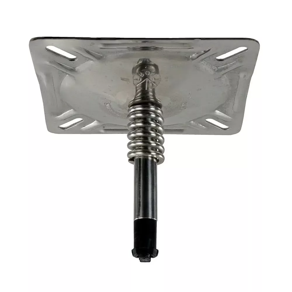 Springfield KingPin 7" x 7" Seat Mount with Spring - Polished - 1614201-PP