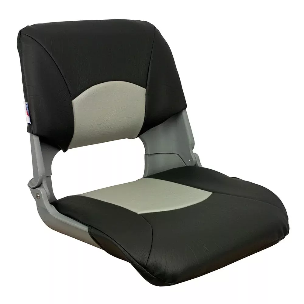 Springfield Skipper Standard Folding Seat – Grey/Charcoal