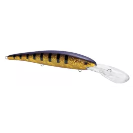 Spro Madeye Minnow 120 - 1/2 oz. - Gold Purple Perch