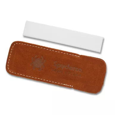 Spyderco 303F Ceramic Knife Sharpening Pocket Stone w/ Pouch, Fine