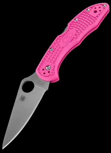 Spyderco Delica 4 FRN Pink