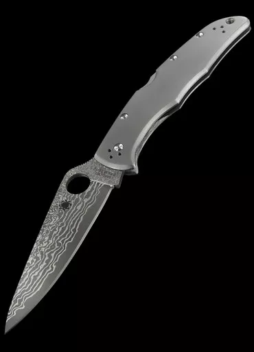 Spyderco Endura 4 Ti Damast