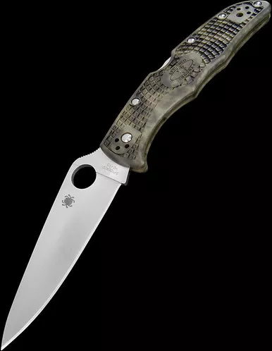 Spyderco Endura 4 Zome Green Folding Knife