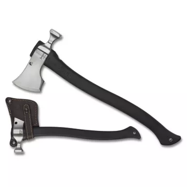 Spyderco H02 Genzow HatchetHawk Tomahawk 15.82" Overall, Black Poypropylene Handle