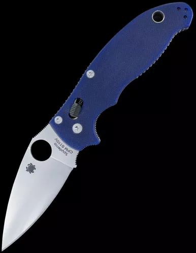 Spyderco Manix 2 Dark Blue S110V Folding Knife