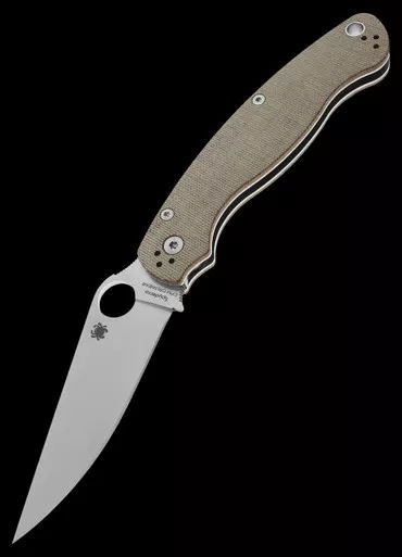 Spyderco Military 2 Cruwear Micarta Folding Knife