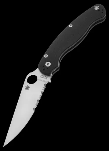 Spyderco Military 2 Part-Serrated Folding Knife