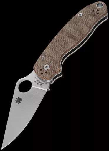 Spyderco Para Military 3 Micarta Folding Knife